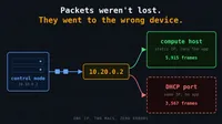 Thumbnail for Clean Counters Don't Prove There's No Loss: How a DHCP Pool Broke Production
